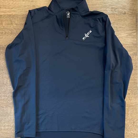 JL Racing - Performance Quarterzip - Blue - Large - Picture 4 of 5
